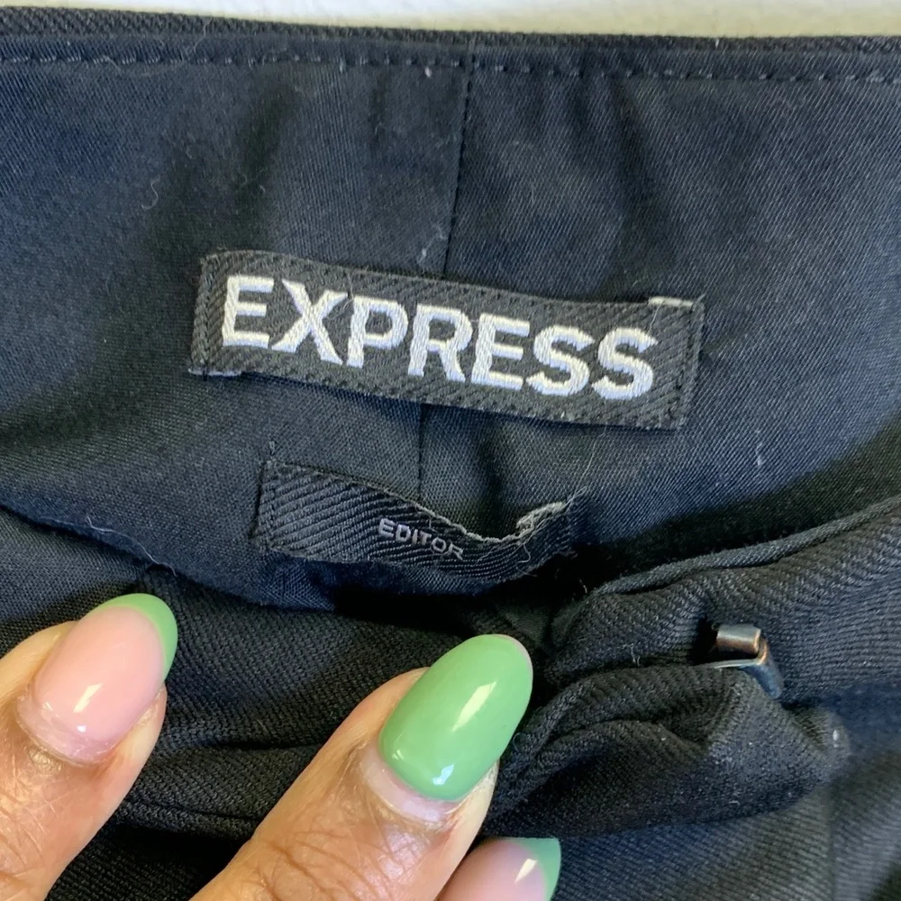 Express Black Straight Leg Pants